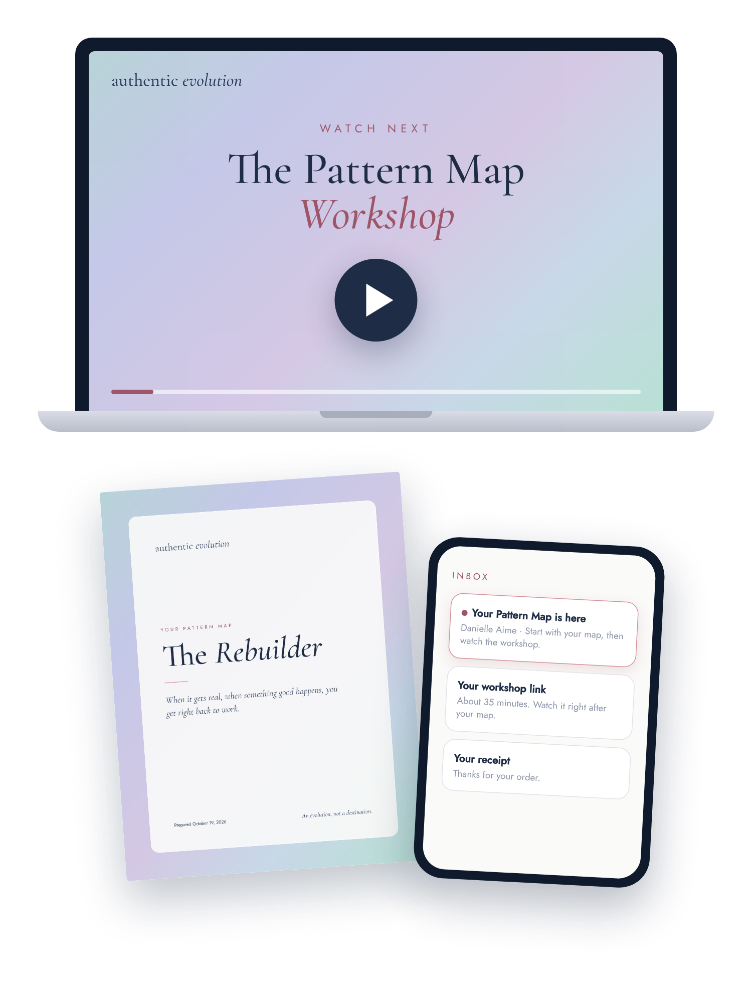 The Pattern Map: The Rebuilder, with the workshop and your inbox